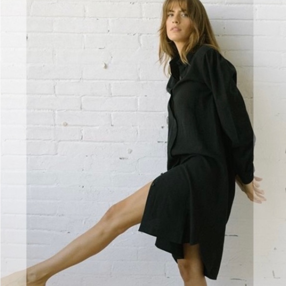 Tradlands Shirt Dress Button Long Sleeves